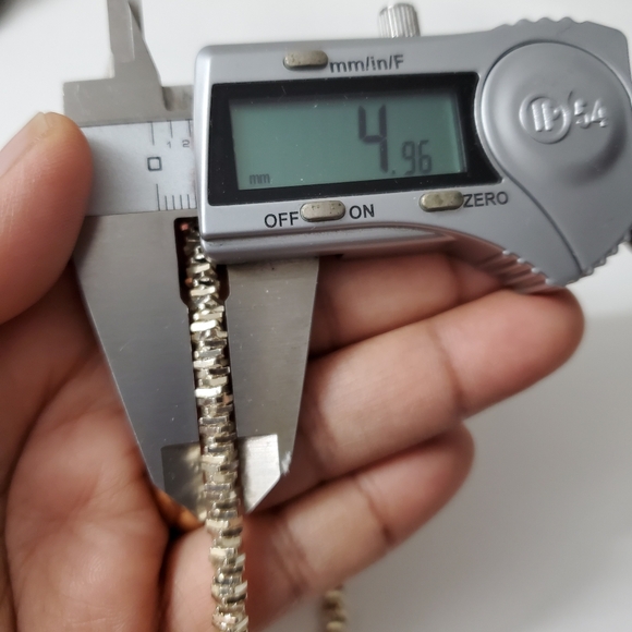 Milor Watch Video / Sterling Silver 925 Diamond Cut Rope Chain Necklace - Picture 12 of 12